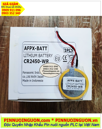 Panasonic AFPX-BATT; Pin nuôi nguồn PLC Panasonic AFPX-BATT lithium 3v  _Made in Indonesia